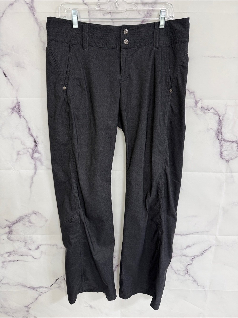 Athleta Charcoal tech pants size 12